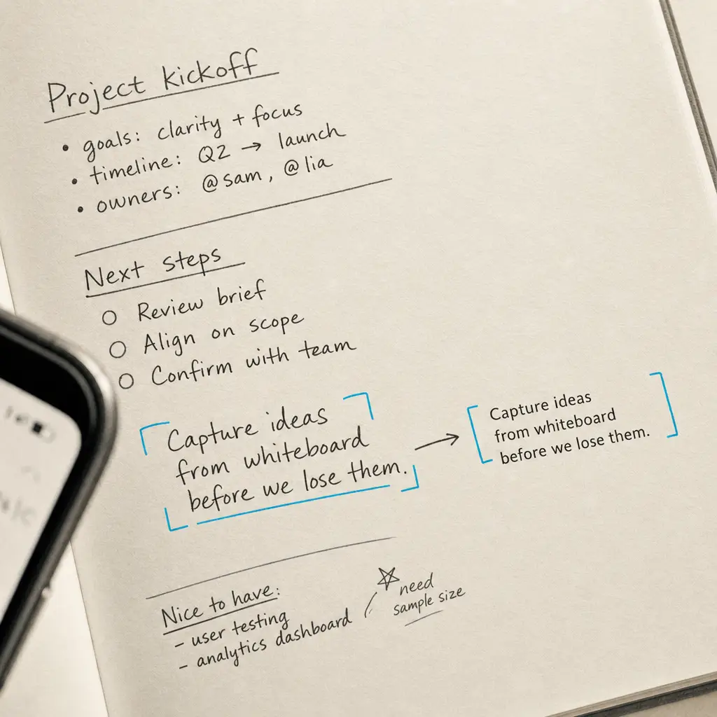 Can OneNote Convert Photo Handwriting to Text?