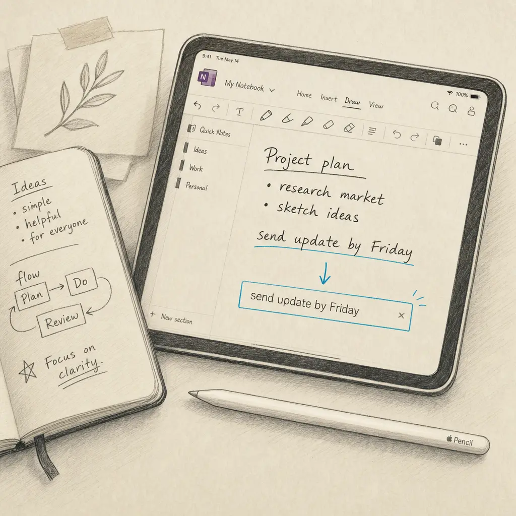 Can You Convert Handwriting to Text in OneNote iPad?