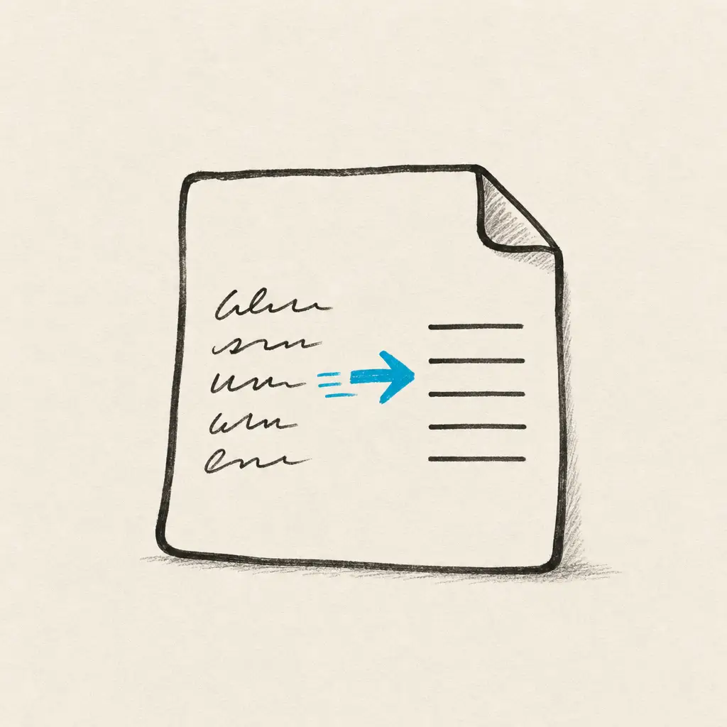 Free Handwriting to Text Converter Online