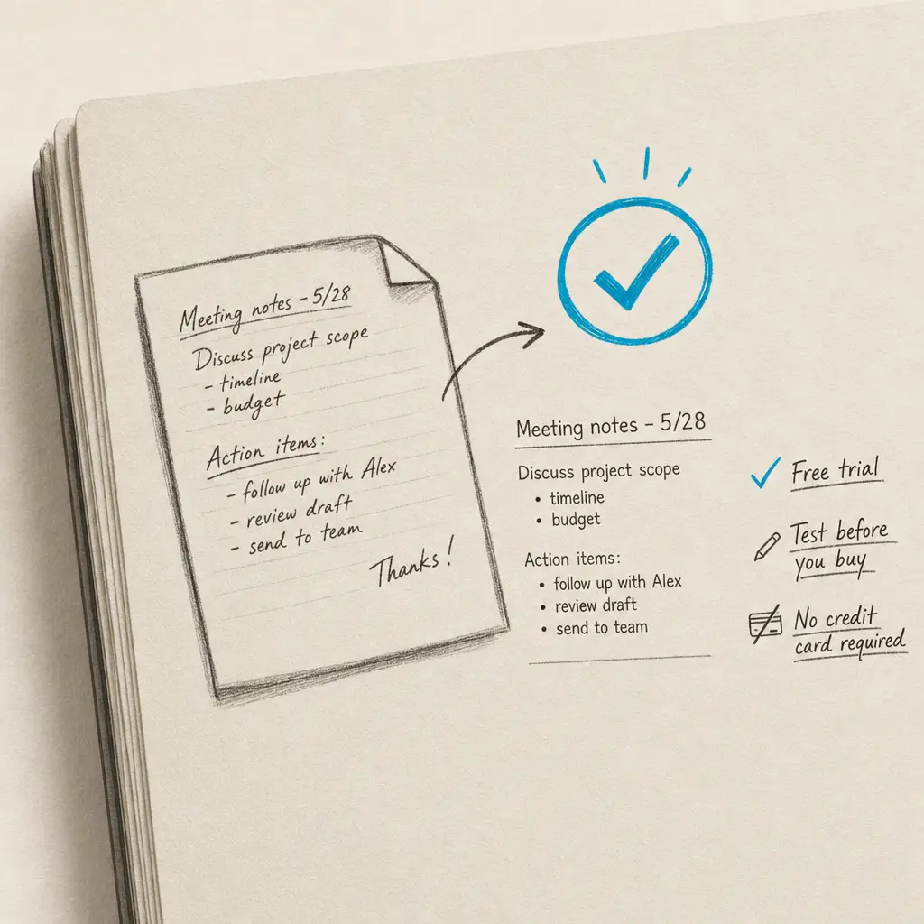 Handwriting OCR Free Trial: Test Before You Buy