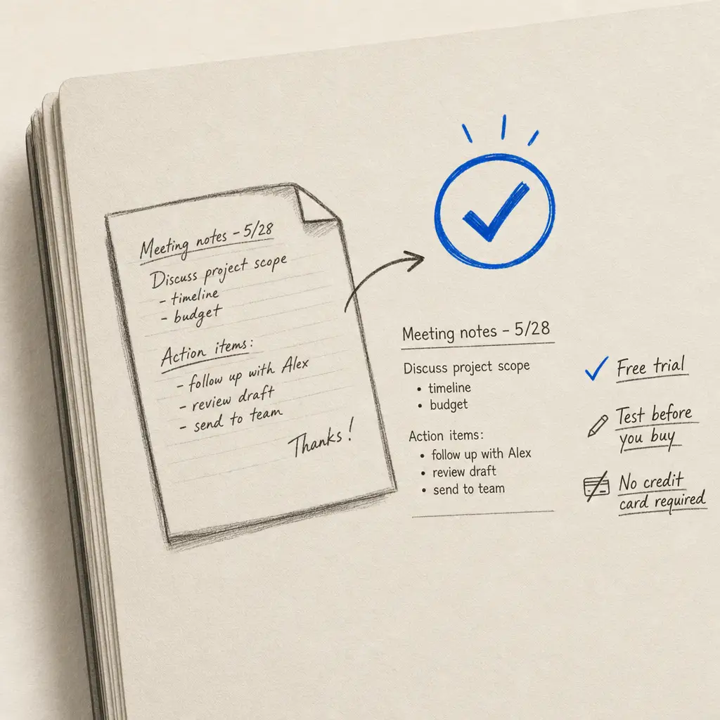 Handwriting OCR Free Trial: Test Before You Buy