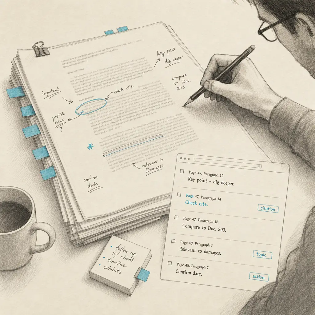 Handwritten Discovery Annotations OCR