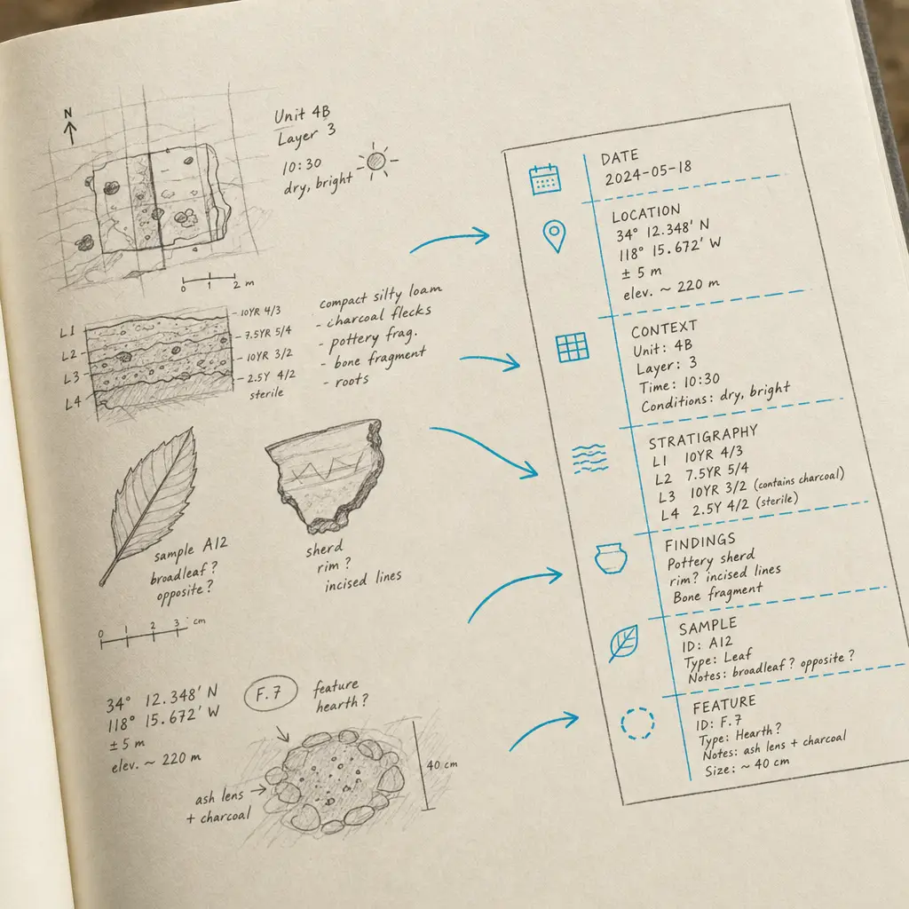 Handwritten Field Notes OCR