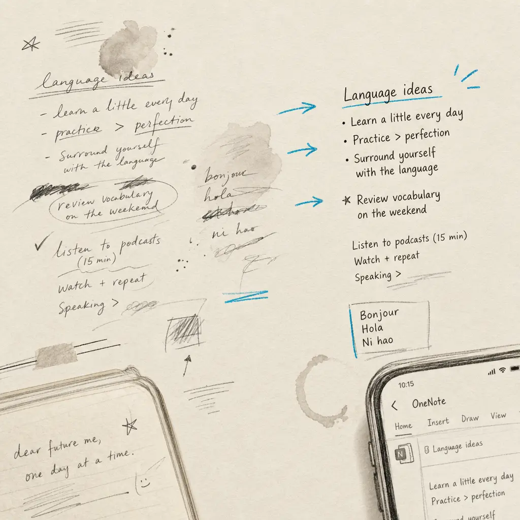 How to convert handwriting to text in OneNote on Android