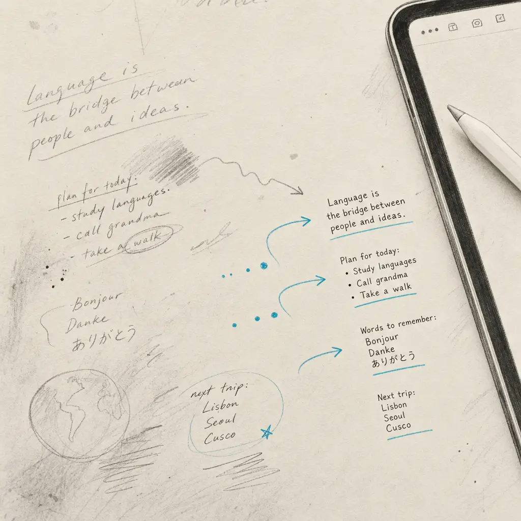 How to Convert Handwriting to Text on iPad Pro Notes