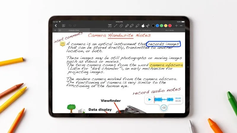 Notes Writer Pro 2025 adds new features compared to the 2024 version.